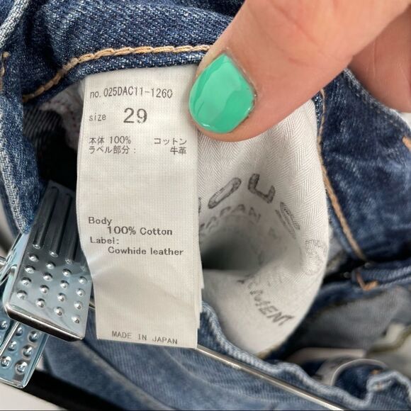 Moussy Vintage Marshall Boy Distressed Busted Knee Chewed Hem High Rise Jeans - Picture 8 of 11